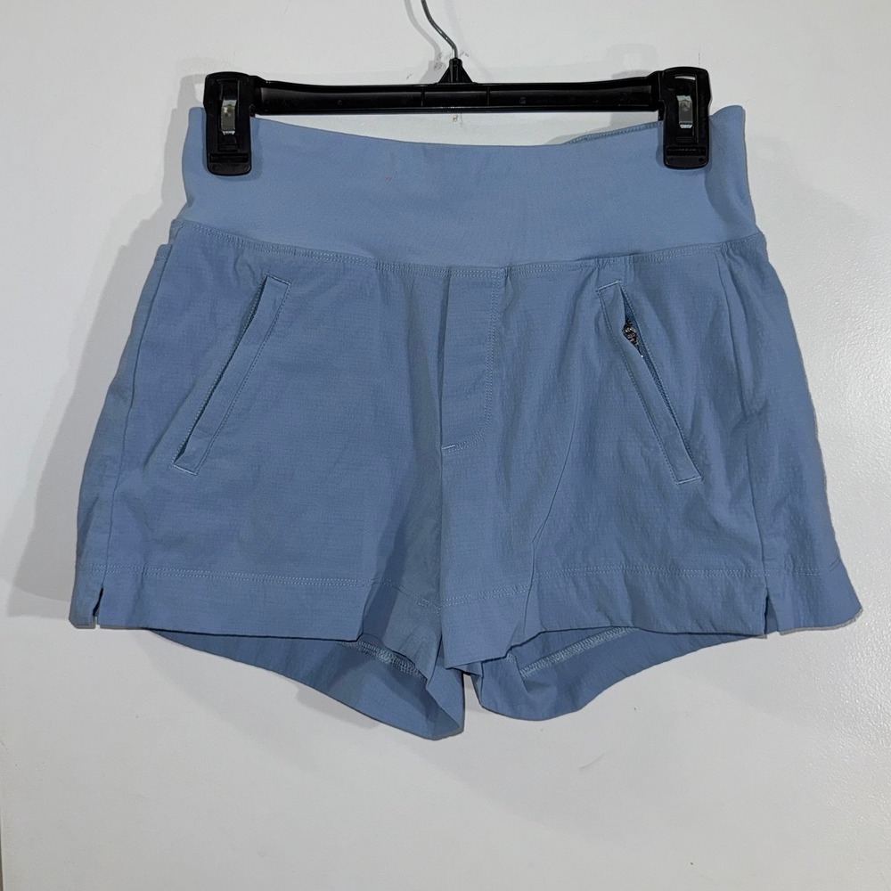 Athleta Trekkie North shorts light blue women's size 0